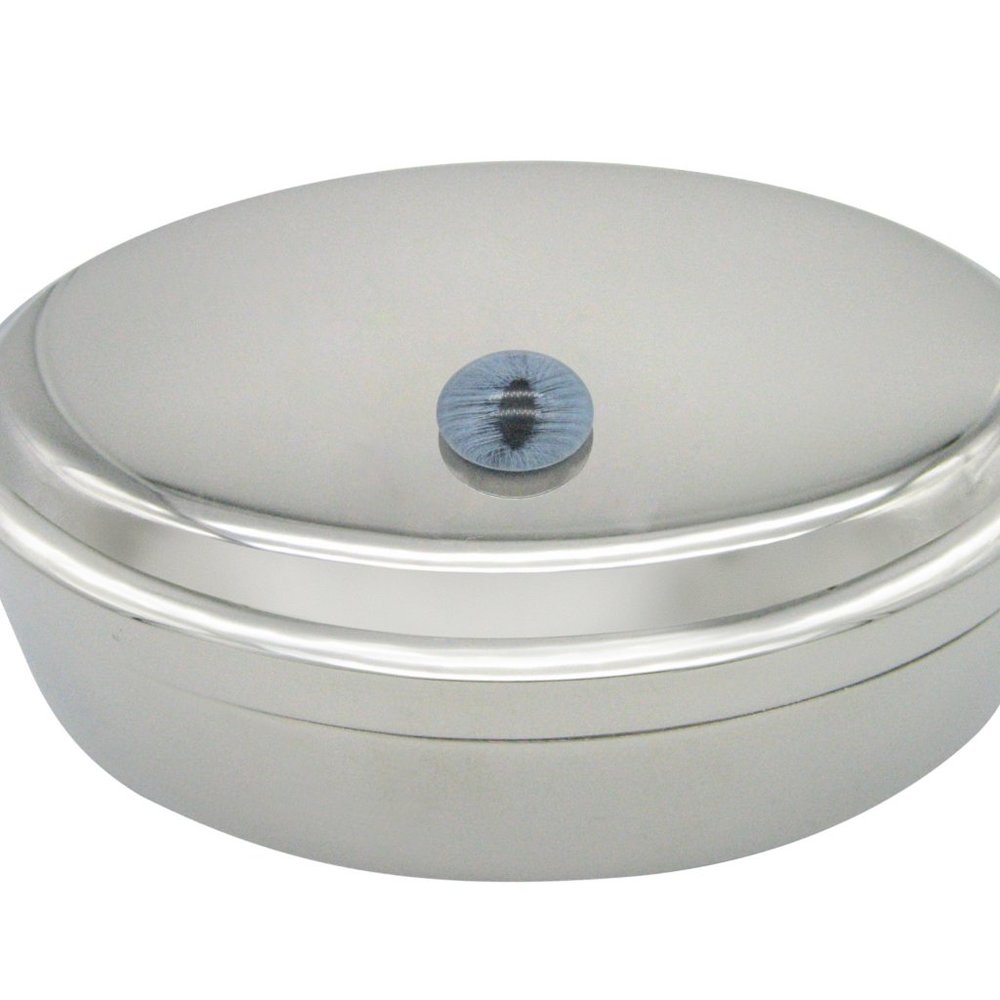 Design Pendant Oval Trinket Jewelry Box